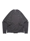 PRE - SEASON  — PT23-011 Detachable Sleeves T-shirt  (Gauntlet Grey)