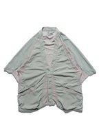 S24  / 08 —  O-02  Double Splicing Tornado Kimono (Sage Green)