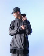S1 A24-H-01 PixelPulse Visor Hoodies (Grey)