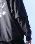 S1 A24-H-01 PixelPulse Visor Hoodies (Grey)