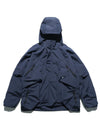 AW23 / 08 —J23-028  Radial Visor Windbreaker (Navy)