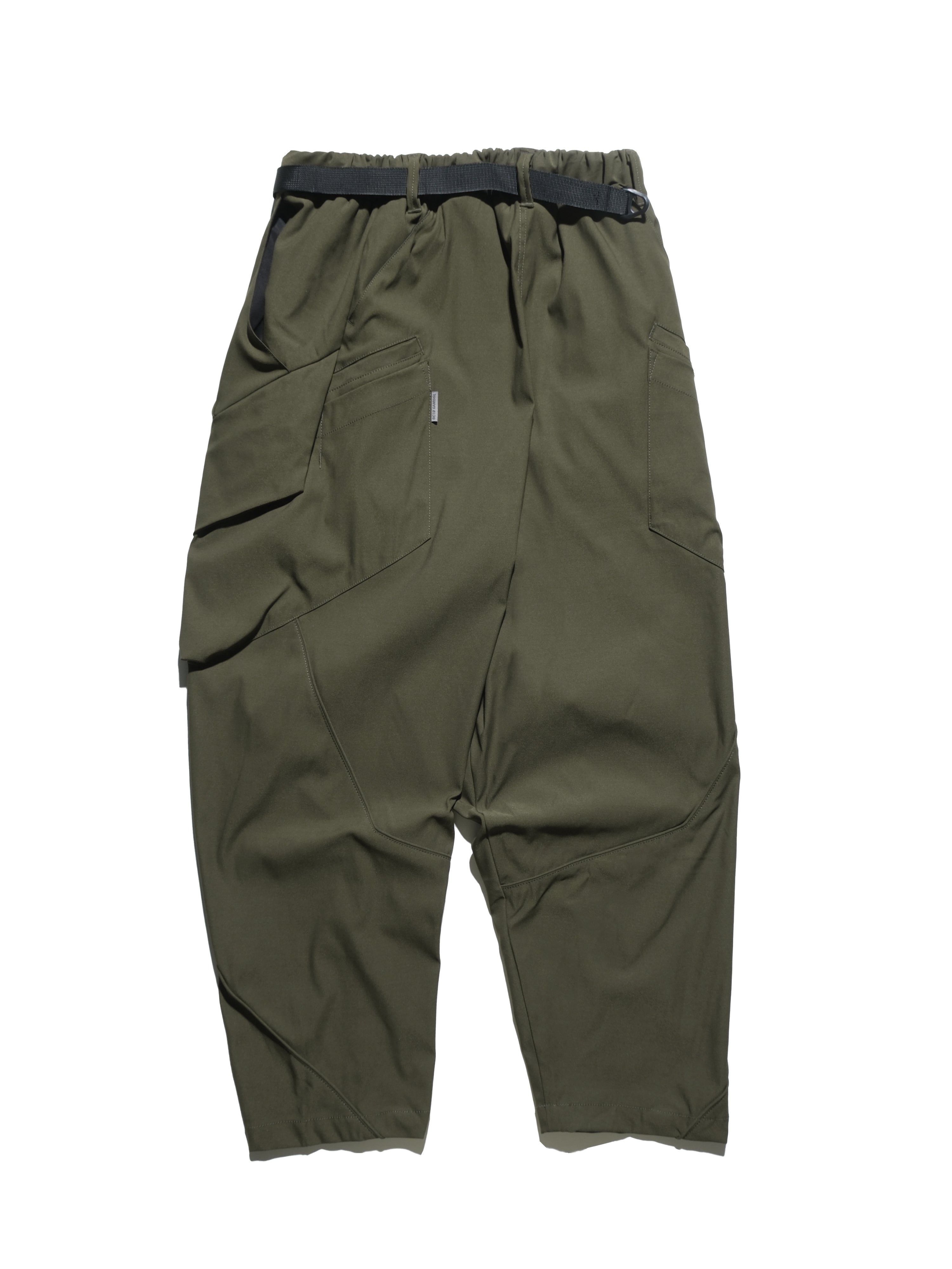 S1 A24-P-01  AngleCut Visor Camber cone Pants (Green)