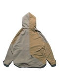 Capsule 02 / CST-123 Discrete Nylon Hoodies  (Sand)