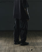 S24 / 13 — P -02  Tornado Arc Wide Pants (Black)