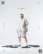 Capsule 03 / CSS-108 Split Shorts (Light Grey)