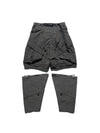 PRE - SEASON  —  PP23-021 Detachable Orb Pants  (Gauntlet Grey)