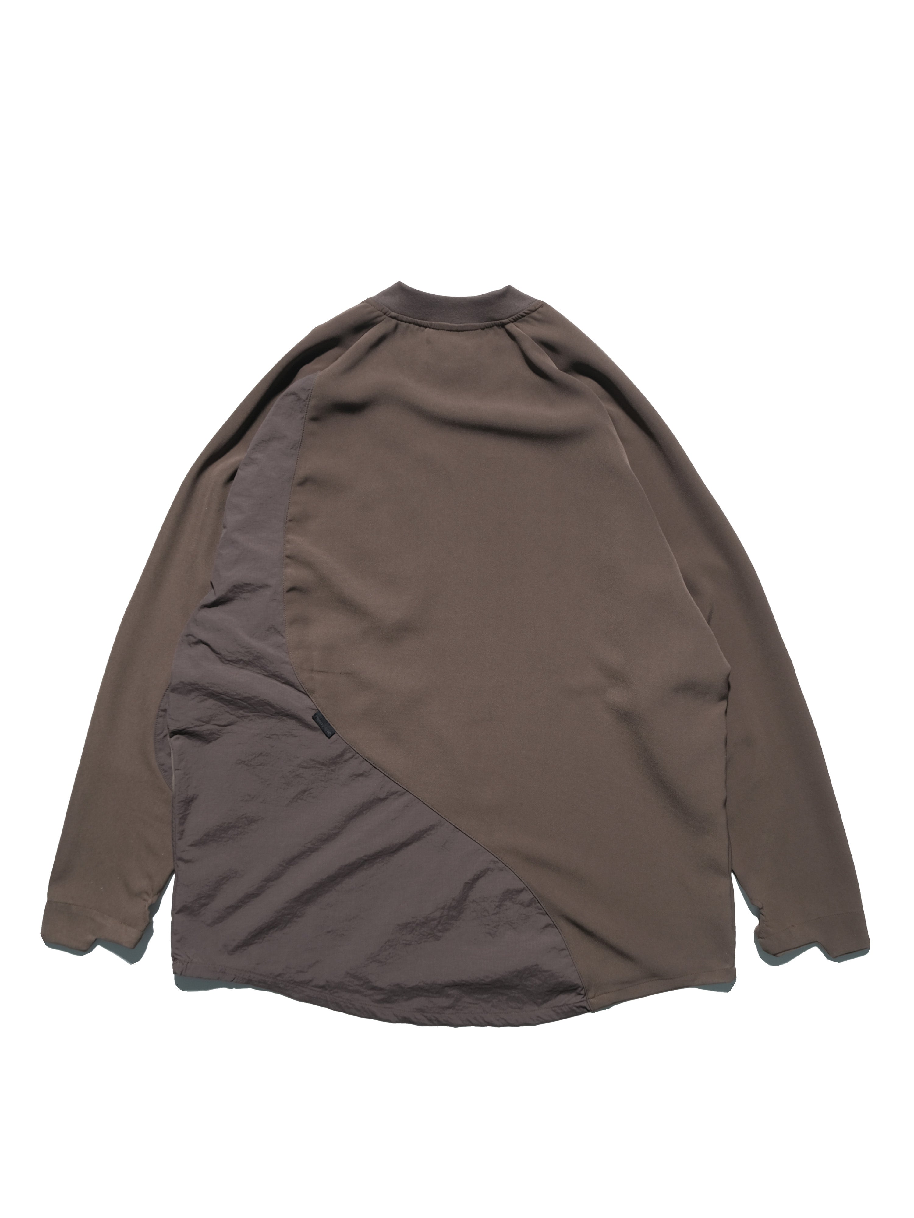 Capsule 03 / CST-124 Psammite Nylon Long Sleeve T-shirt  (Brown)