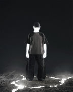 S26-PR-T2 / Panelled Light Tee (Black)