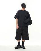 S26-PR-T3 / Light Grid Waffle T-shirt (Dark-Navy)