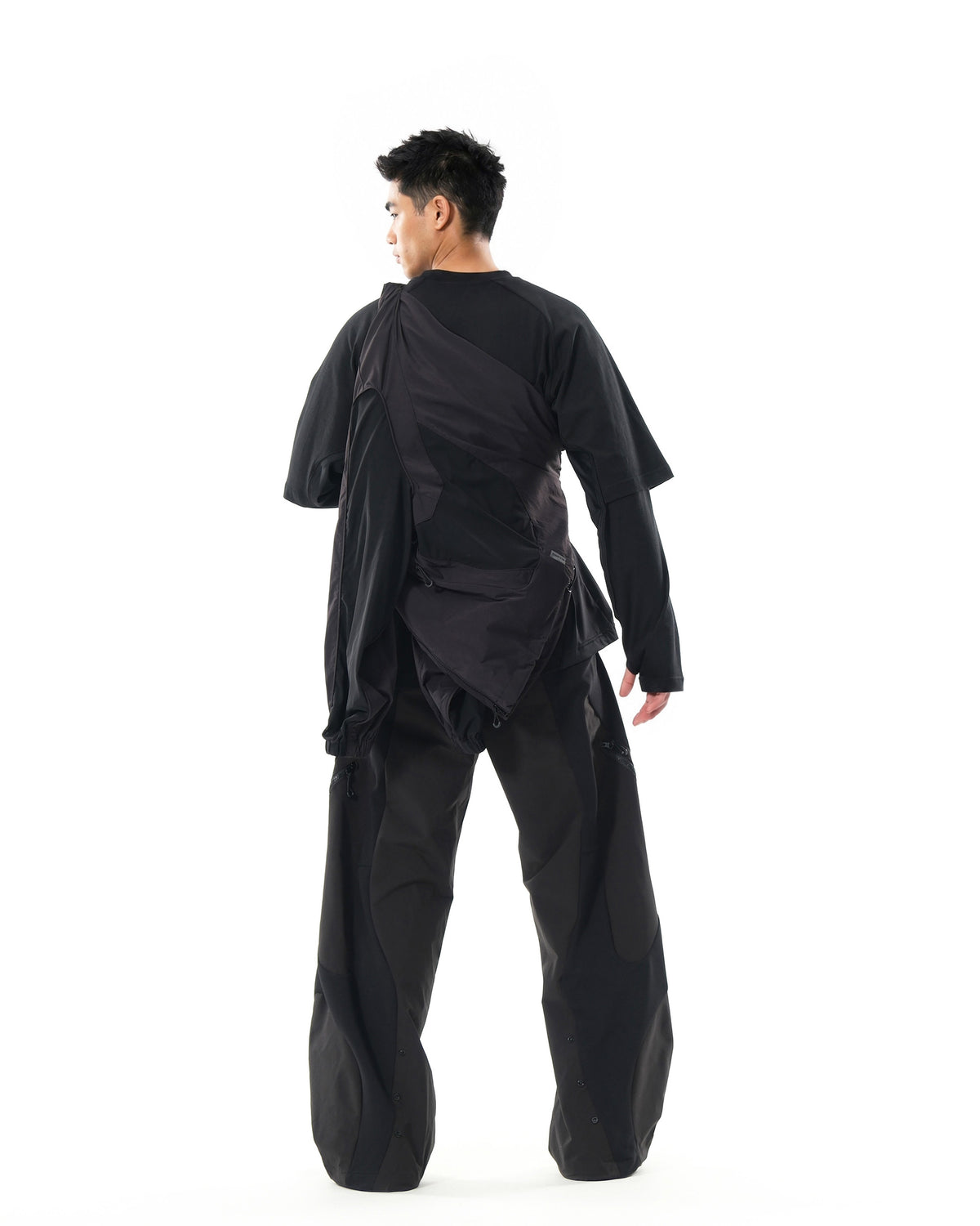 A26-PRE-J / Air Wing Hooded Jacket (Black)