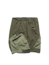 S24 / C-02-S  ROAM Curved Shorts (Khaki Green)