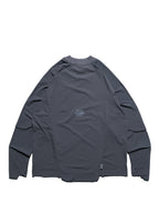 PRE - SEASON —S24 PS-01T-2   Sukkiri Twin Layer T-shirt (Shadow Grey)