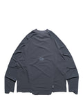 PRE - SEASON —S24 PS-01T-2   Sukkiri Twin Layer T-shirt (Shadow Grey)