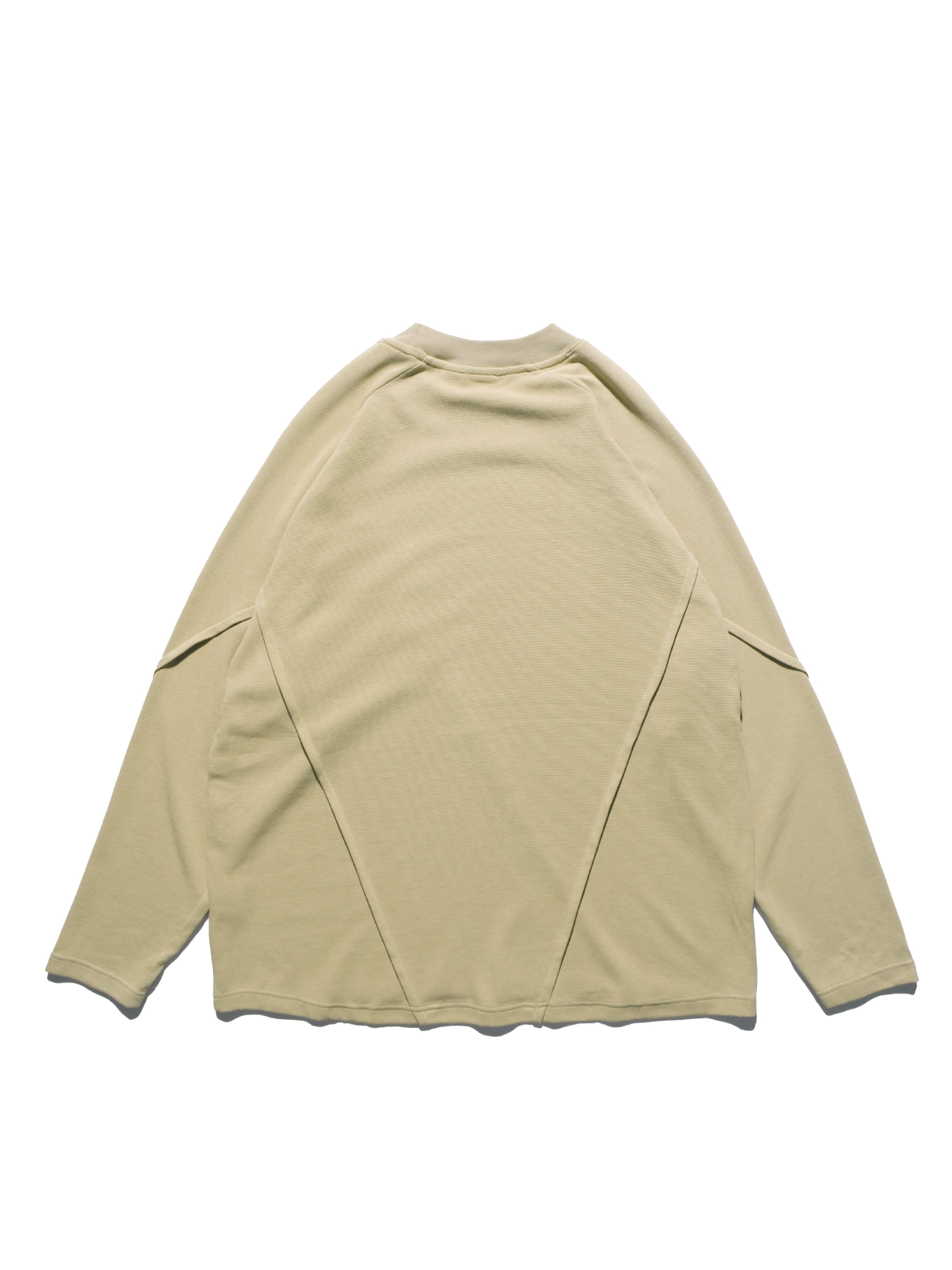 A24-CS-01-T   Futuristic Long Sleeves T-shirt (Taupe Khaki)