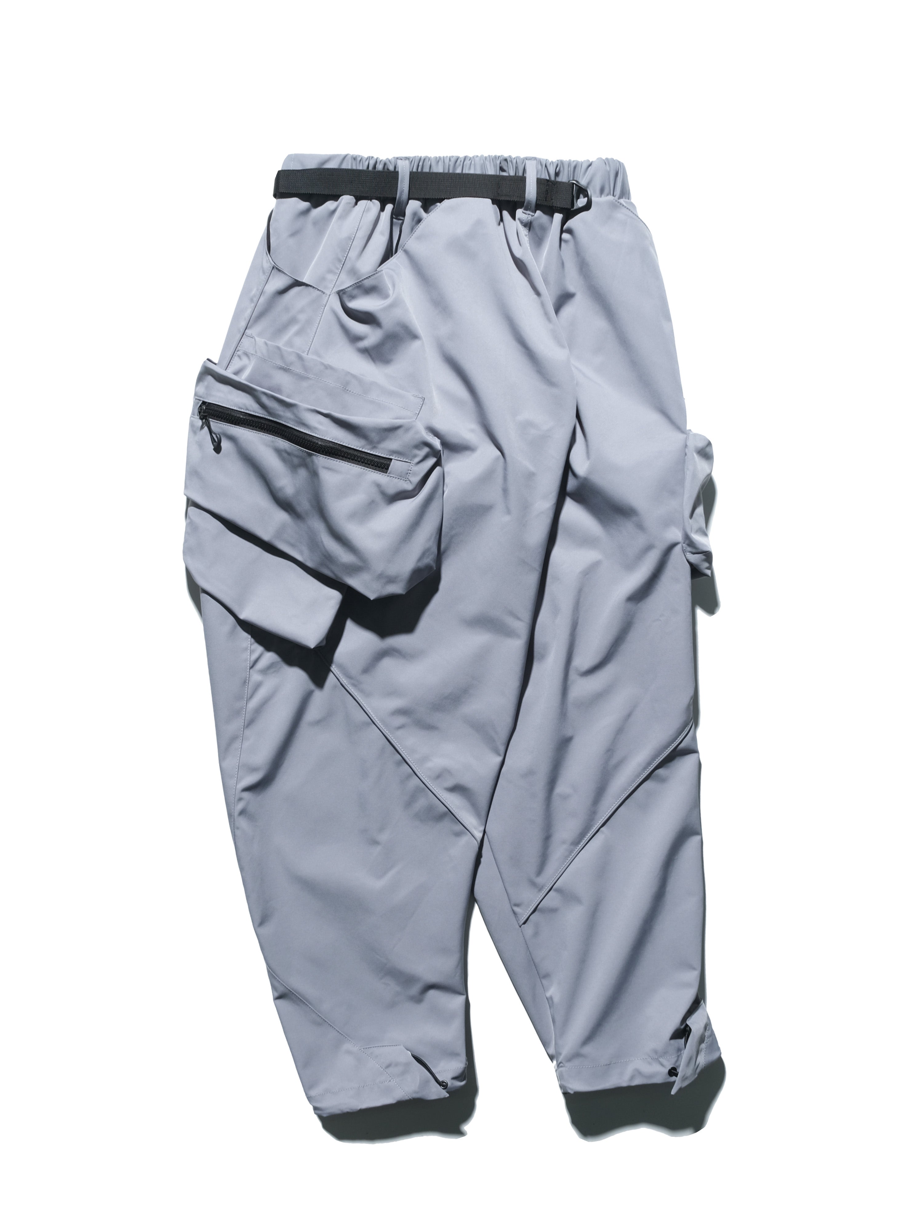 AW23 / 12 —  P23-134 Hollow Pocket Access Orb Pants  (Bright Grey)
