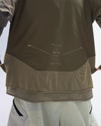 PRE-A24-PS-T1   Hierarchical Tornado Long Sleeves T-shirt (Beige Green)