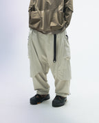 PRE-A24-PS-P1  Linear Vertical Sukkiri Pants(Beige Khaki)