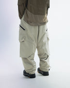 PRE-A24-PS-P1  Linear Vertical Sukkiri Pants(Beige Khaki)