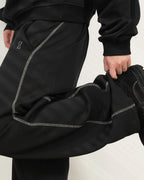 A26-PR-P / Arc Seam Sweat Pants (Black)