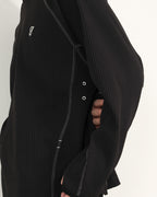 A26-PR-T /Waffle Arc L-Tee (Black)
