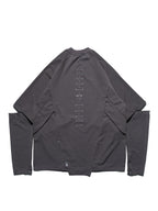 PRE - SEASON  — PT23-011 Detachable Sleeves T-shirt  (Gauntlet Grey)