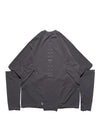 PRE - SEASON  — PT23-011 Detachable Sleeves T-shirt  (Gauntlet Grey)