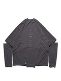 PRE - SEASON  — PT23-011 Detachable Sleeves T-shirt  (Gauntlet Grey)