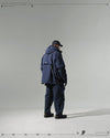 AW23 / 08 —J23-028  Radial Visor Windbreaker (Navy)