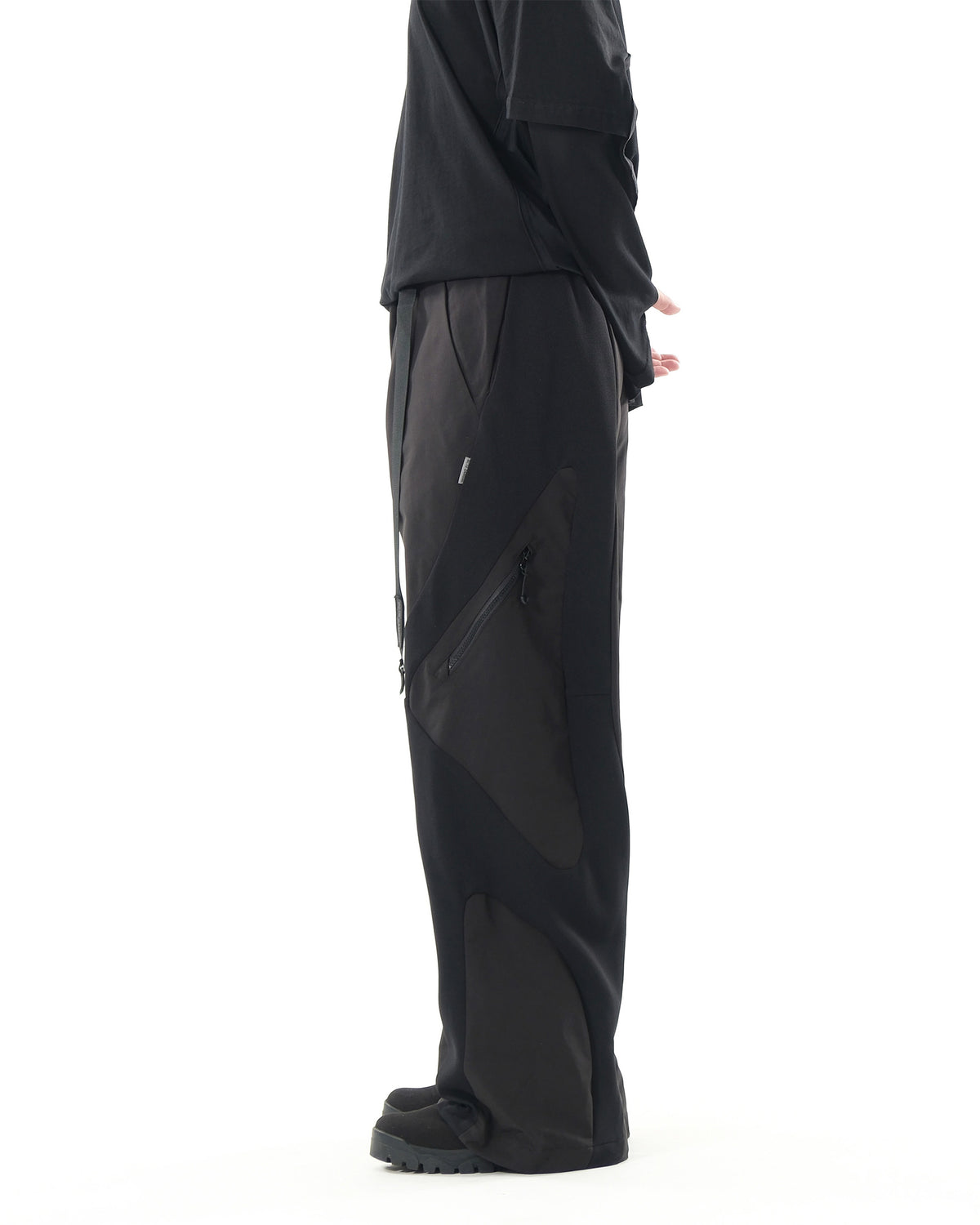 A26-PRE-P1 / Arc Partition Pants (Black)