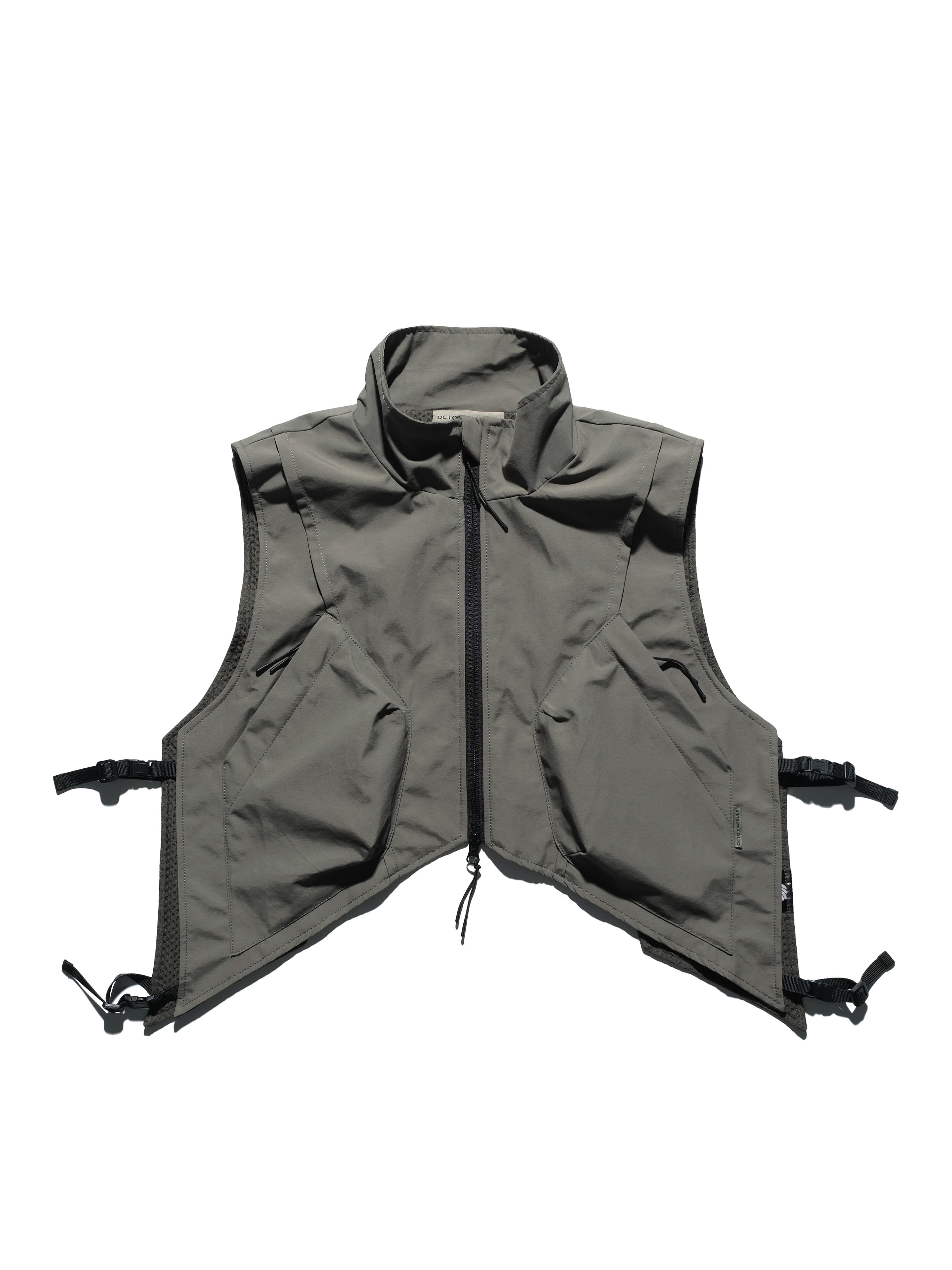 A24-CS-01-O    Futuristic Vest (Seal Green)