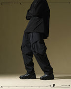 PRE - SEASON  —  PP23-021 Detachable Orb Pants  (Black)