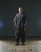 S24 / 13 — P -02  Tornado Arc Wide Pants (Green)