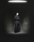 A24-CS-01-T    Futuristic Long Sleeves T-shirt (Black)