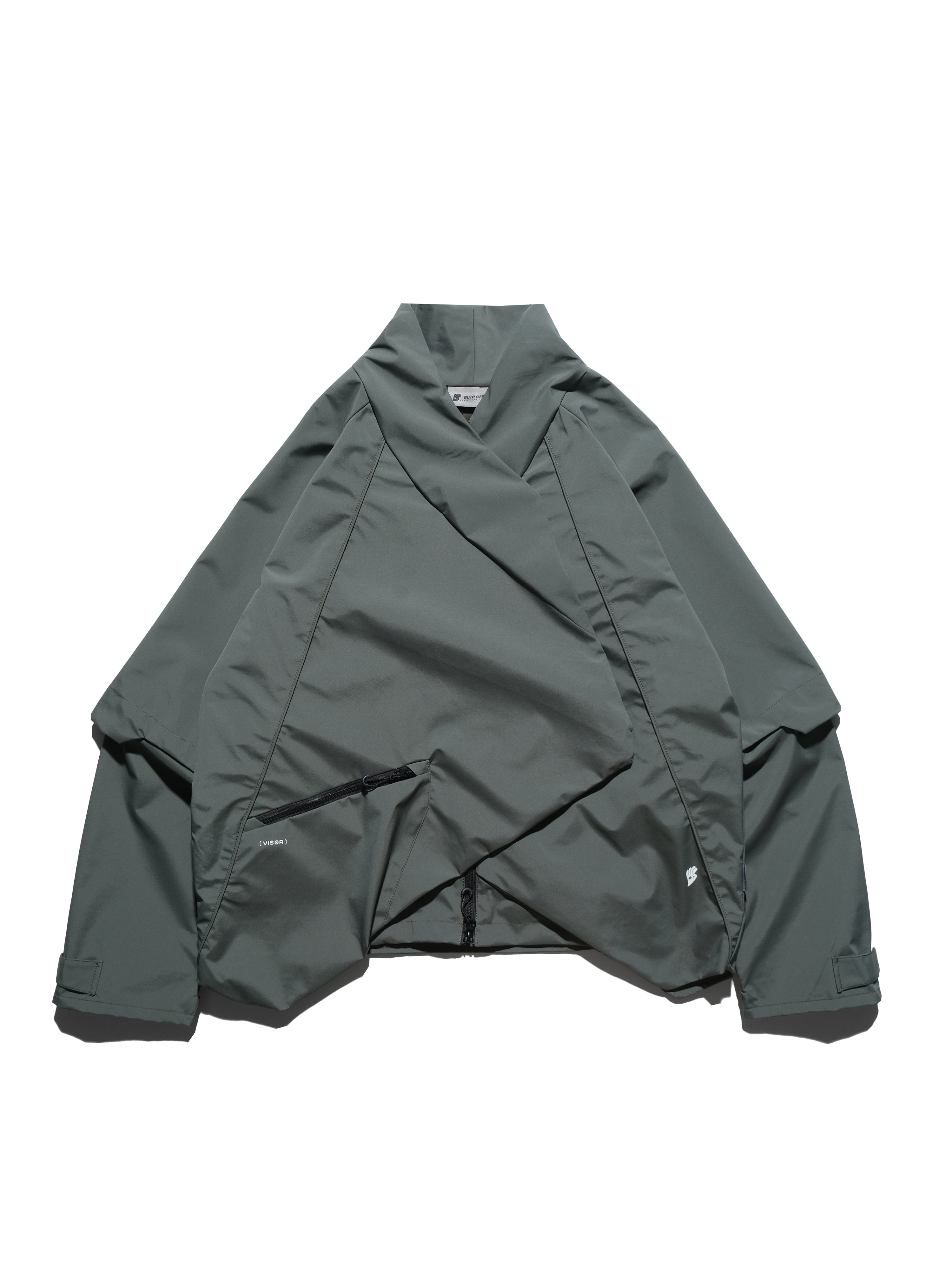 S1 A24-J-01 InverseV Visor Blazer (Green)