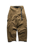 AW23 / 07 —  P23-132 Reverse V-Shape Visor Camber cone Pants  (Golden Brown)