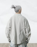 Capsule 01 / CST-120  ARC Zip Sweater  (Bright Grey)