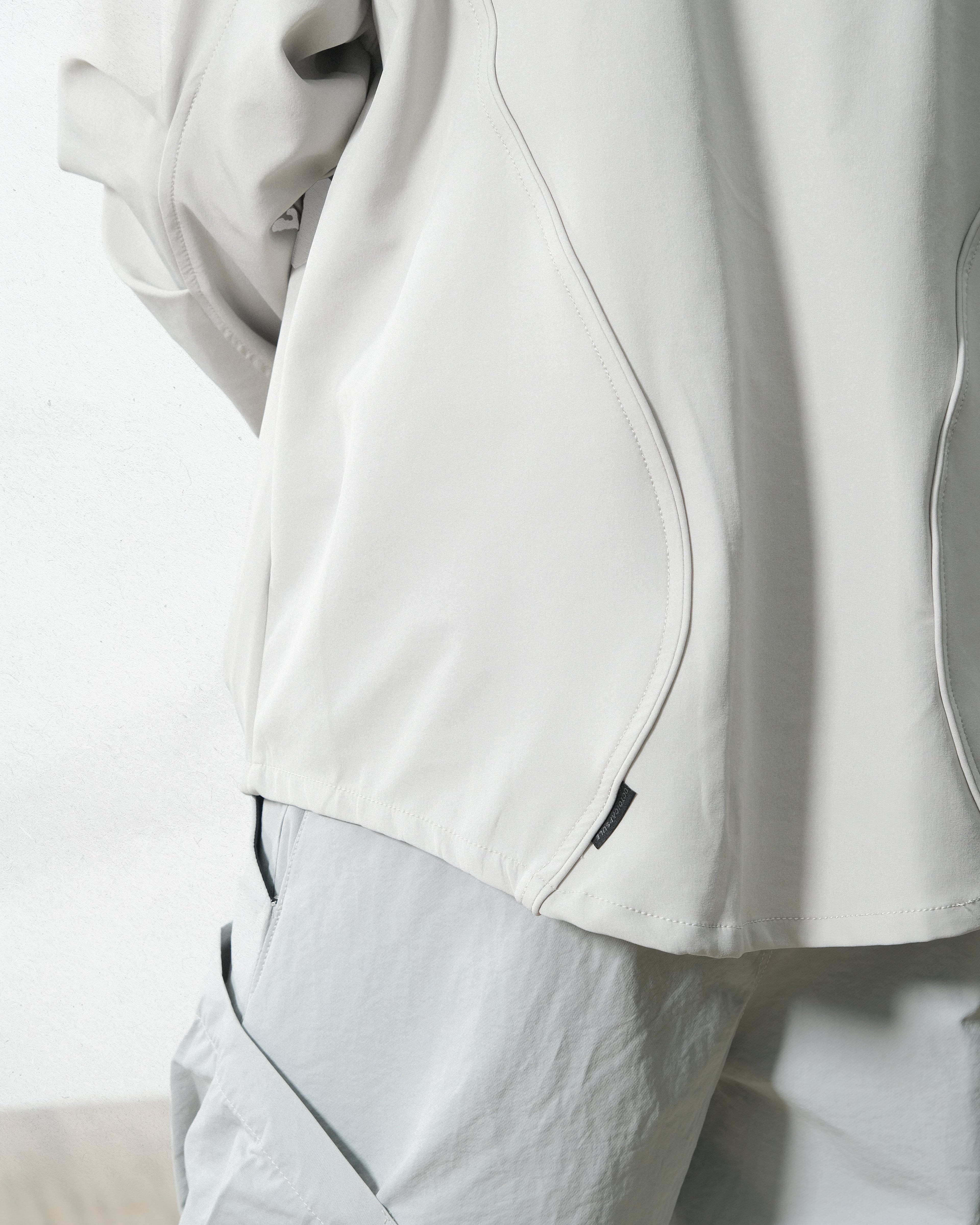 Capsule 01 / CST-120  ARC Zip Sweater  (Bright Grey)