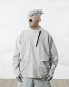 Capsule 01 / CST-120  ARC Zip Sweater  (Bright Grey)