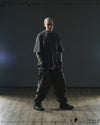 S24 / 13 — P -02  Tornado Arc Wide Pants (Green)