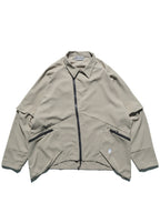PRE - SEASON  —S24 PS-01J Detachable Sleeves Blazer  (Pewter Khaki)
