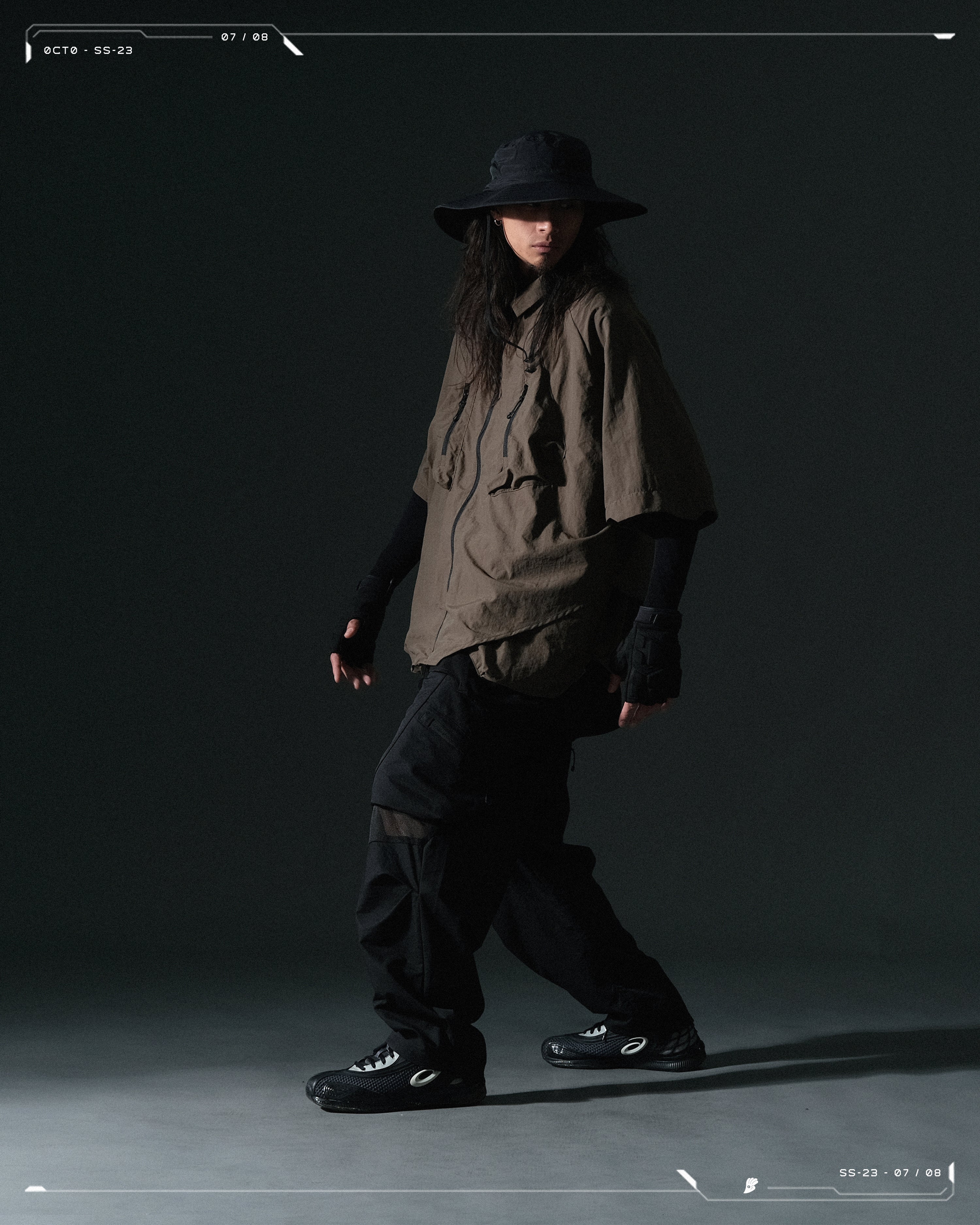 SS23 / 08 —  P23-128 Extreme Breathable Pants  (Black)