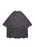 PRE - SEASON  — PT23-011 Detachable Sleeves T-shirt  (Gauntlet Grey)