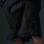 SS23 / 05 —  S23-067 Switchable Breathing Shorts (Black)