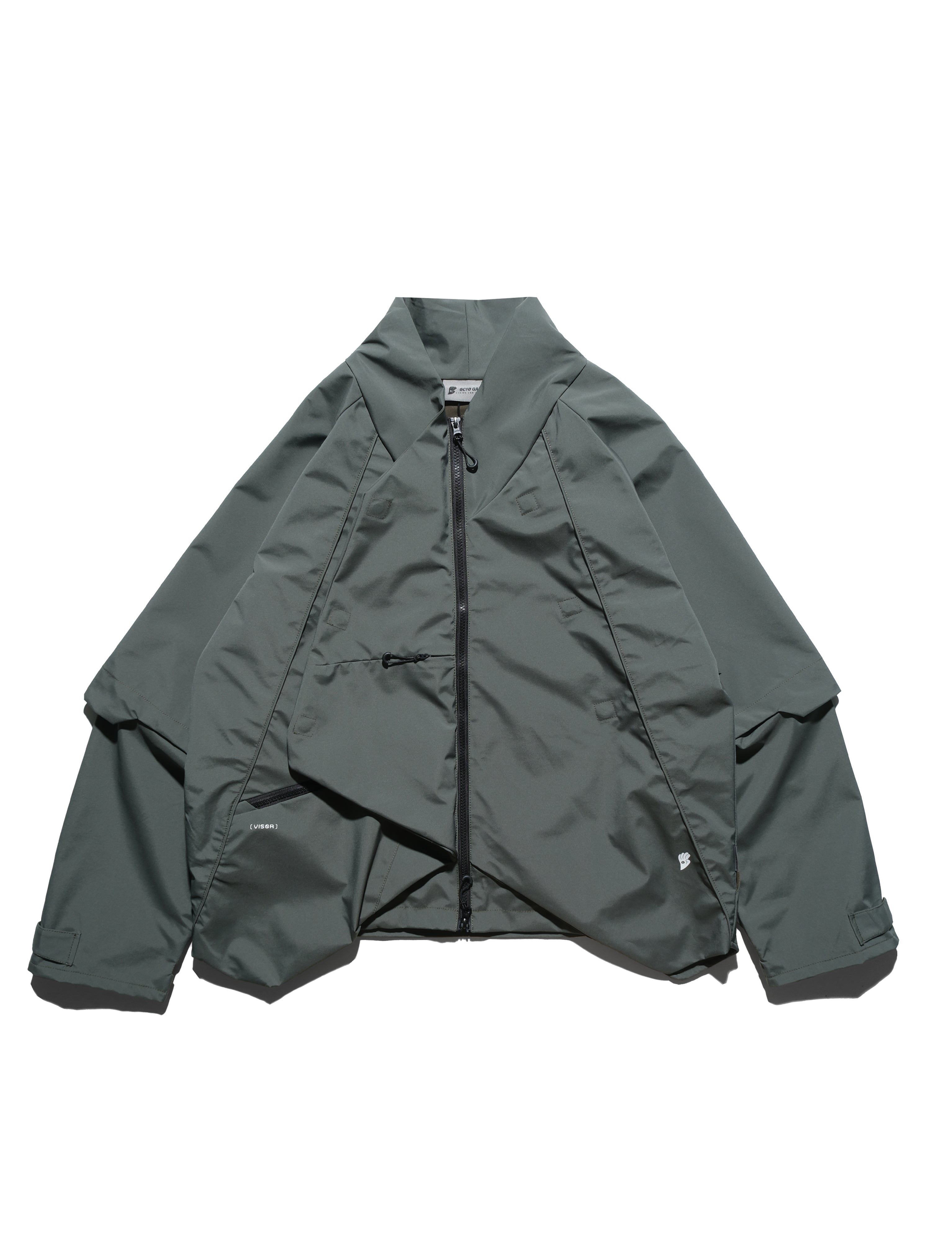 S1 A24-J-01 InverseV Visor Blazer (Green)