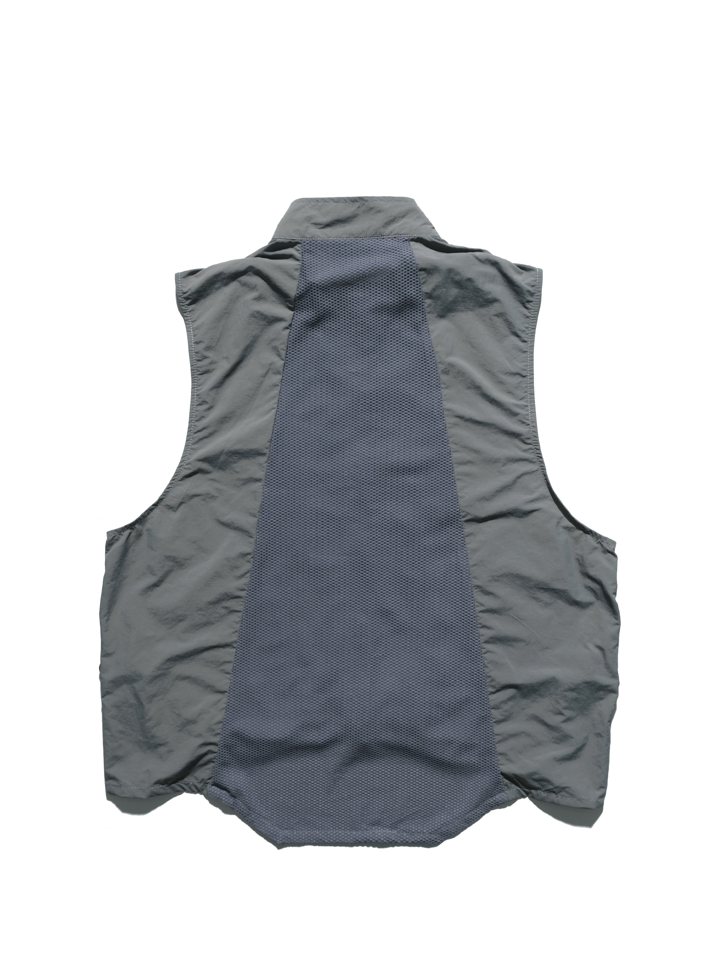 S24  / 05 —  O-01  Trapezoidal Solid Dismantle Vest  (Grey)