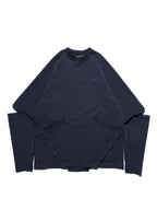 PRE - SEASON  — PT23-011 Detachable Sleeves T-shirt  (Navy)