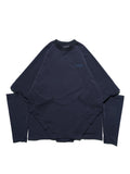 PRE - SEASON  — PT23-011 Detachable Sleeves T-shirt  (Navy)