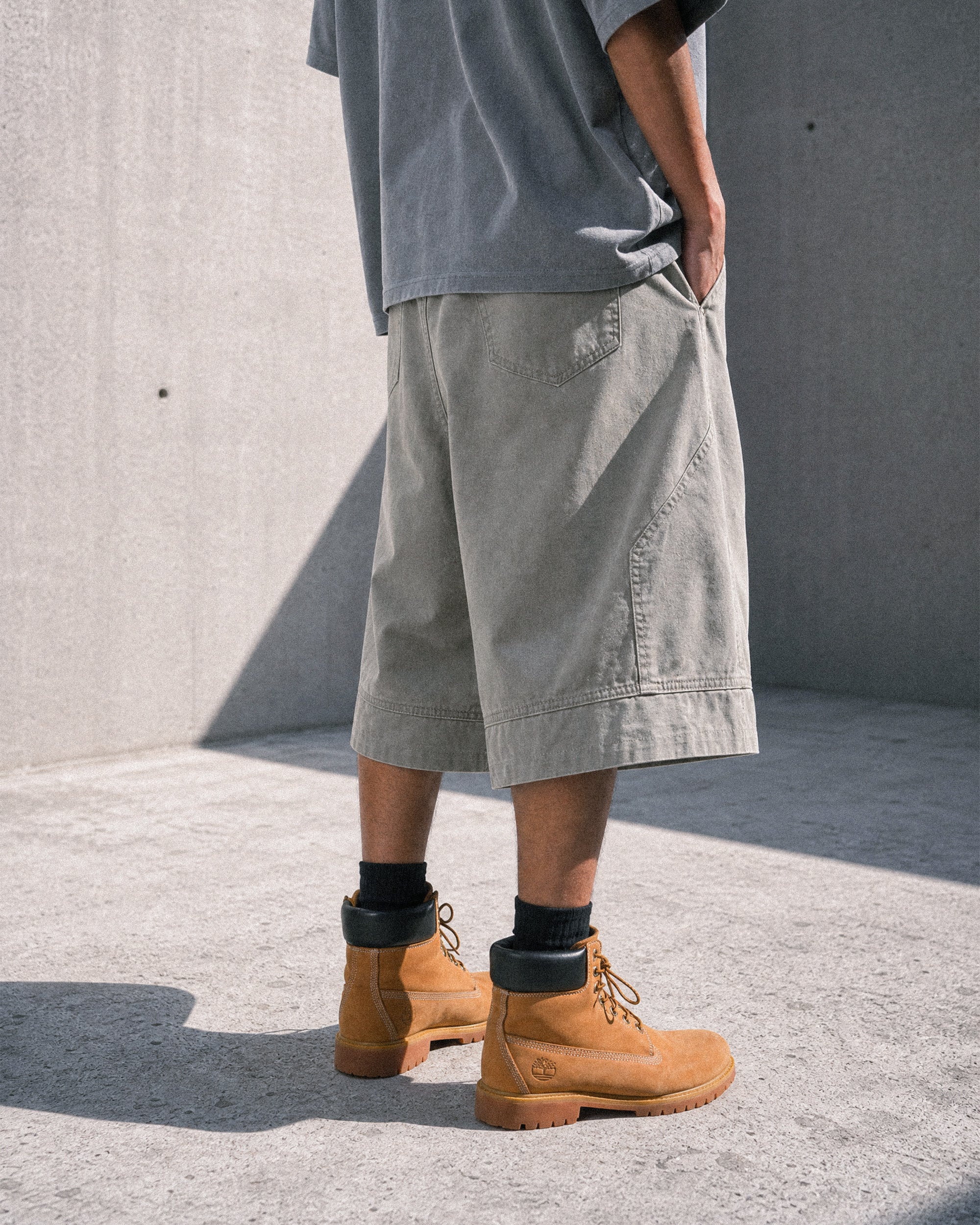 S26-OS-S / OCTO X Sense PHASE Wide Shorts (Grey)
