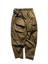 AW23 / 07 —  P23-132 Reverse V-Shape Visor Camber cone Pants  (Golden Brown)