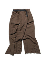 S24 / 17 — P -03  Vertical Sukkiri Pants (Brown)
